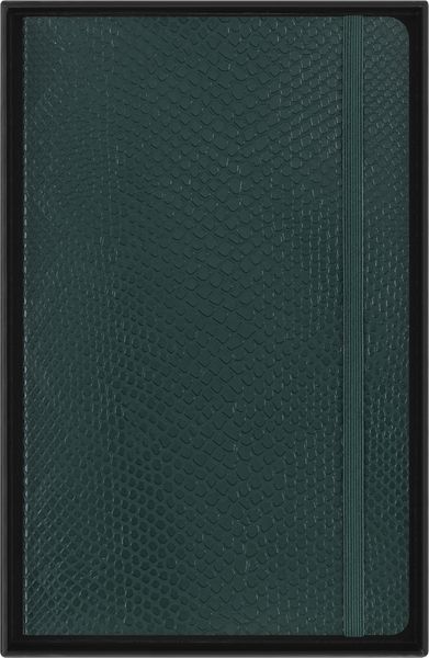 Produktbild: Moleskine Vegea Boa Notizbuch A5 liniert Kt gr&uuml;n in Box
