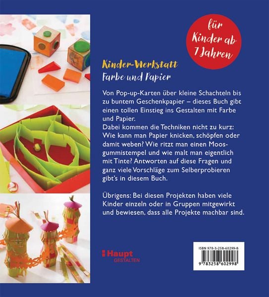 Produktbild: Kinder-Werkstatt Farbe und Papier