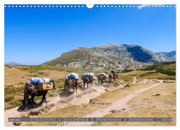 Produktbild: Weitwandern auf Korsika GR 20 (Wandkalender 2026 DIN A3 quer), CALVENDO Monatskalender