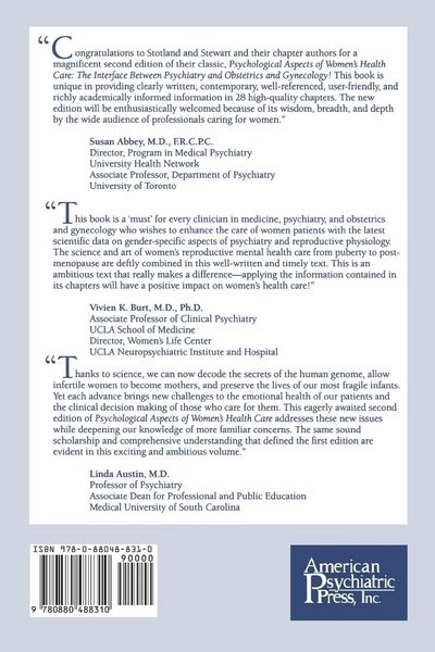 Produktbild: Psychological Aspects of Women's Health Care