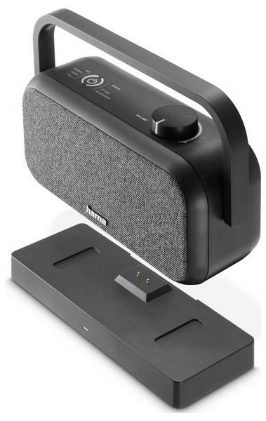 Produktbild: Hama TV-Lautsprecher AUX, USB Schwarz, Grau