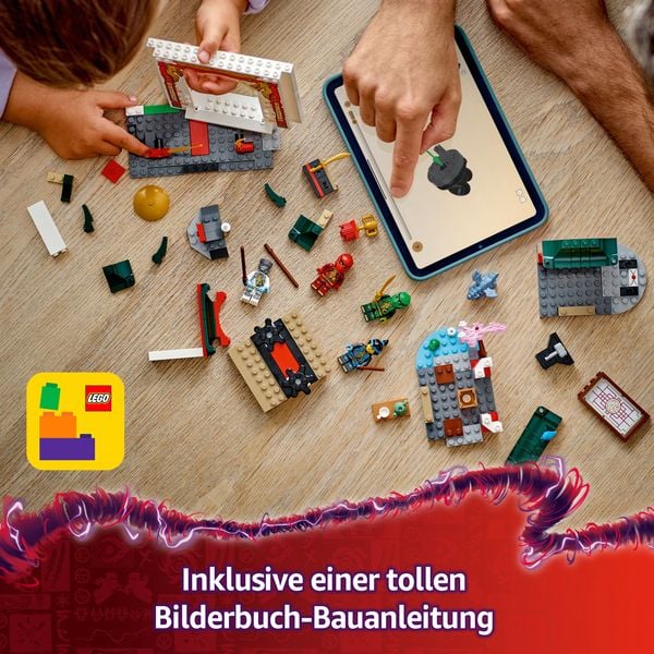 Produktbild: LEGO NINJAGO Spinjitzu-Tempel der Ninja - Set mit 4 Minifiguren 71831