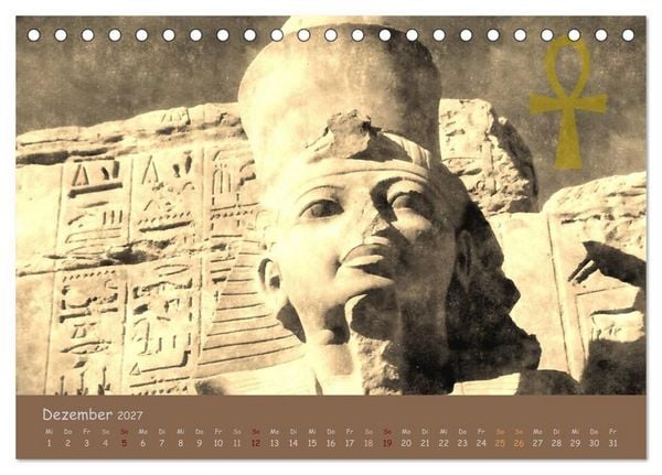 Produktbild: &Auml;gypten Nostalgie & Antike 2027 (Tischkalender 2027 DIN A5 quer), CALVENDO Monatskalender