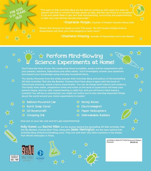 Produktbild: The 101 Coolest Simple Science Experiments