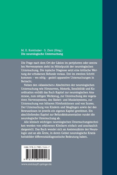Produktbild: Die neurologische Untersuchung