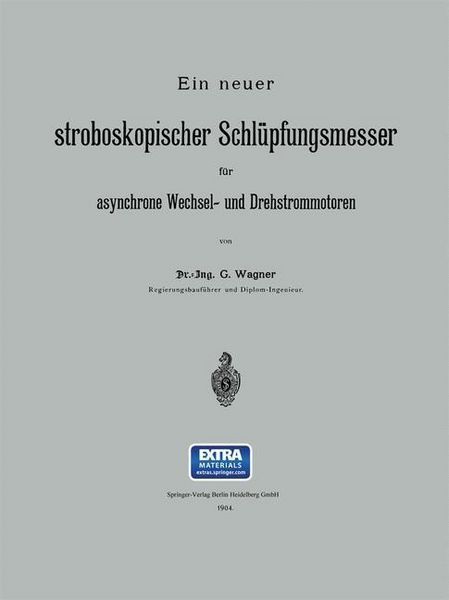 Produktbild: Ein neuer stroboskopischer Schl&uuml;pfungsmesser f&uuml;r asynchrone Wechsel- und Drehstrommotoren