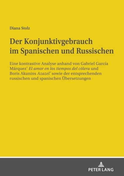 Produktbild: Der Konjunktivgebrauch im Spanischen und Russischen