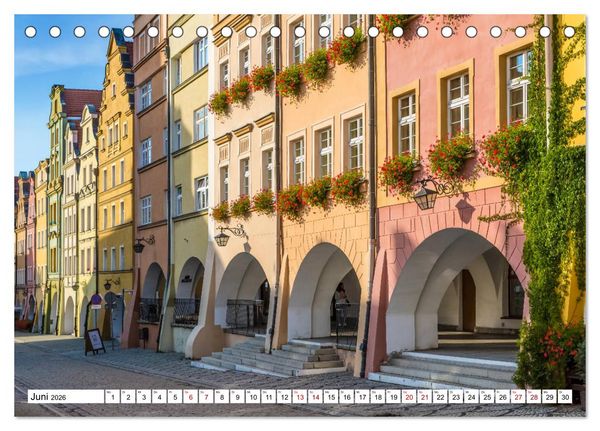 Produktbild: HIRSCHBERG Impressionen aus Jelenia G&oacute;ra und Umgebung (Tischkalender 2026 DIN A5 quer), CALVENDO Monatskalender