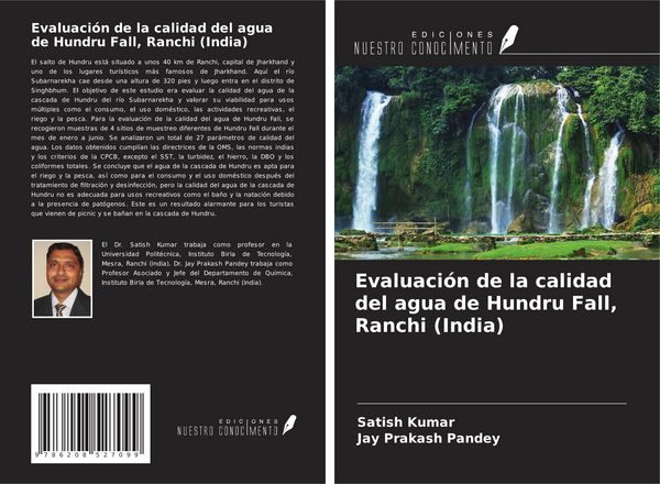 Produktbild: Evaluaci&oacute;n de la calidad del agua de Hundru Fall, Ranchi (India)