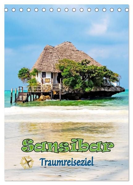 Produktbild: Sansibar - Traumreiseziel (Tischkalender 2026 DIN A5 hoch), CALVENDO Monatskalender