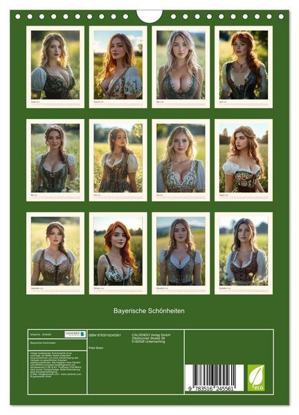 Produktbild: Bayerische Sch&ouml;nheiten (Wandkalender 2026 DIN A4 hoch), CALVENDO Monatskalender