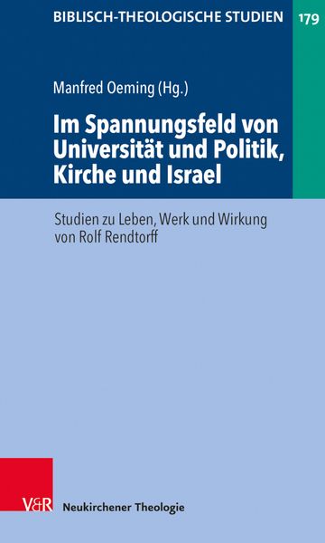 Produktbild: Im Spannungsfeld von Universit&auml;t und Politik, Kirche und Israel