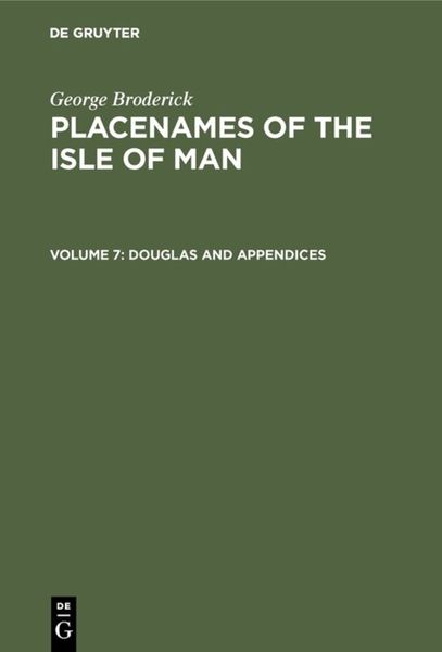Produktbild: Douglas and Appendices