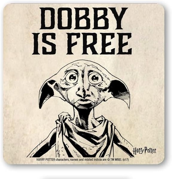 Produktbild: Untersetzer Harry Potter (Dobby Is Free)