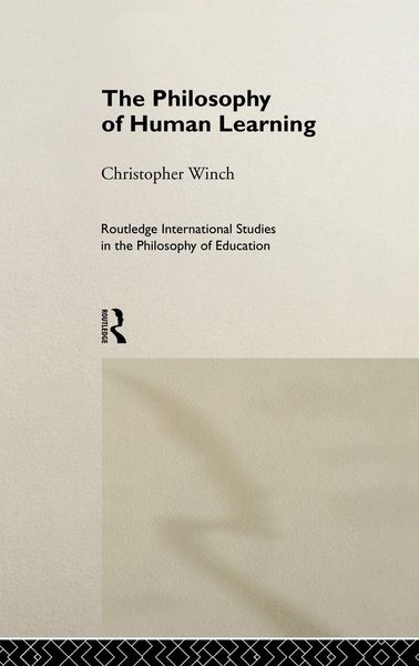 Produktbild: The Philosophy of Human Learning