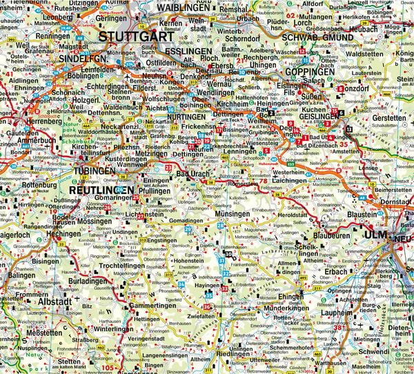 Produktbild: ROTHER Wanderbuch Schw&auml;bische Alb: L&ouml;wenpfade und hochgehberge