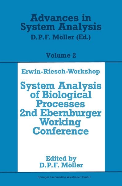 Produktbild: Erwin-Riesch Workshop: System Analysis of Biological Processes