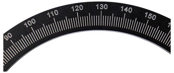 Produktbild: Dasqua 1804-0009 Winkelmesser 180&deg;