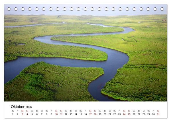 Produktbild: &Uuml;ber den Wolken - Spektakul&auml;re Luftaufnahmen (Tischkalender 2026 DIN A5 quer), CALVENDO Monatskalender