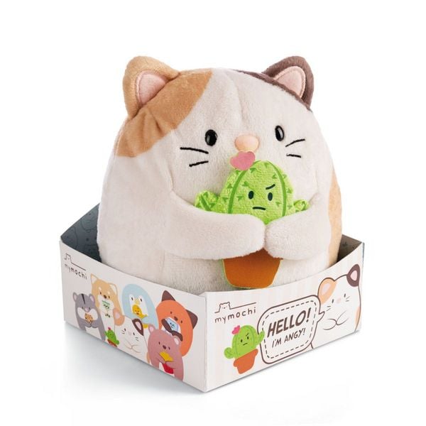 Kuscheltier Katze Angy 16cm mit Kaktus in