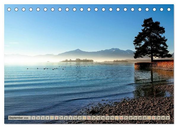 Produktbild: Deutsche Alpen, eine Reise von Lindau am Bodensee bis Berchtesgaden (Tischkalender 2026 DIN A5 quer), CALVENDO Monatskalender