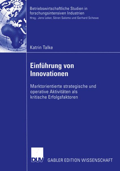 Produktbild: Einf&uuml;hrung von Innovationen