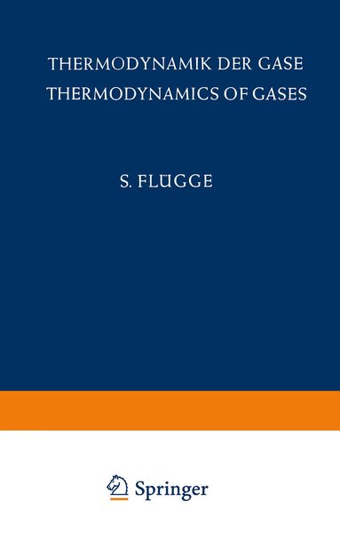 Produktbild: Thermodynamik der Gase / Thermodynamics of Gases