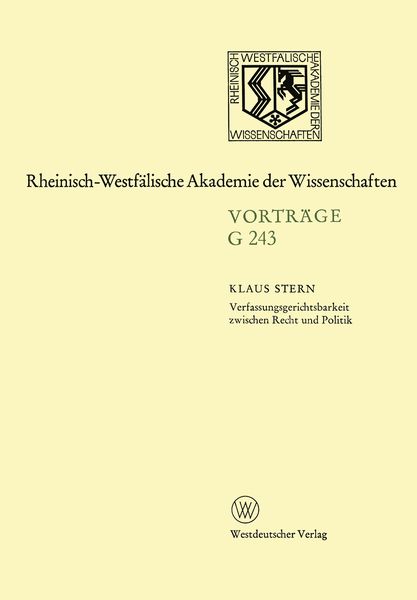 Produktbild: Verfassungsgerichtsbarkeit zwischen Recht und Politik