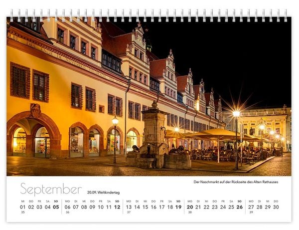 Produktbild: Kalender Leipzig kompakt 2027