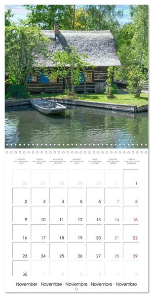 Produktbild: Spreewald - A Natural Paradise (Wall Calendar 2026 12 &times; 12 Inch) CALVENDO 12 Month Wall Calendar