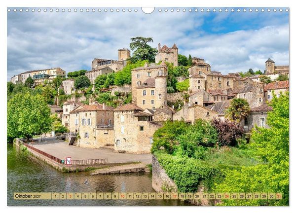Produktbild: Bonjour Gascogne (Wandkalender 2027 DIN A3 quer), CALVENDO Monatskalender
