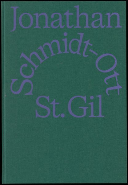 Produktbild: Jonathan Schmidt-Ott: St. Gil