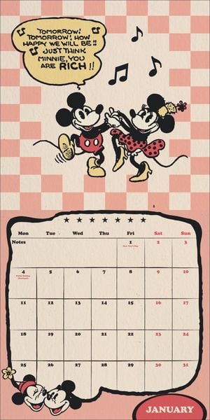 Produktbild: Mickey Classic Broschurkalender 2027