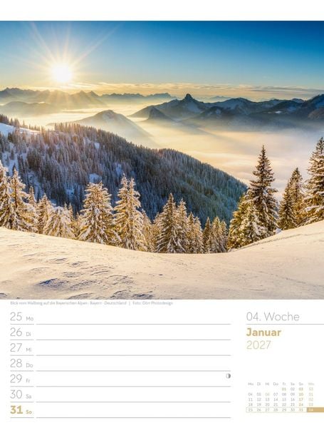 Produktbild: Unser Wald Wochenplaner Kalender 2027