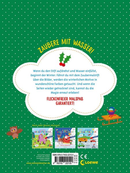 Produktbild: Das magische Wassermalbuch - Winter