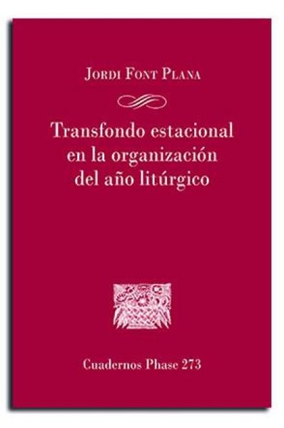 Produktbild: Trasfondo estacional de la organizacion del a&ntilde;o lit&uacute;rgico