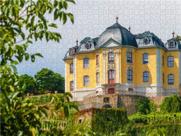 Produktbild: CALVENDO Puzzle Schloss Dornburg | 1000 Teile Lege-Gr&ouml;&szlig;e 64x48cm Foto-Puzzle f&uuml;r gl&uuml;ckliche Stunden