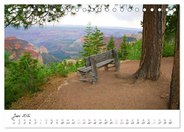 Produktbild: H&ouml;hepunkte im Westen der USA (Tischkalender 2026 DIN A5 quer), CALVENDO Monatskalender