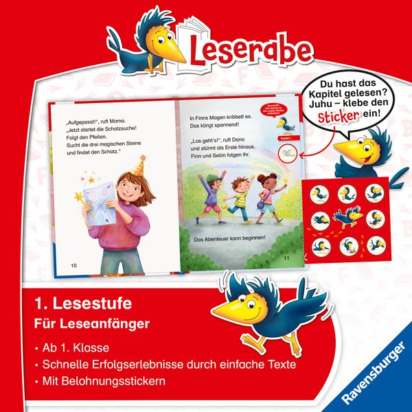 Produktbild: Leserabe 1. Lesestufe - Ein fantastischer Geburtstag