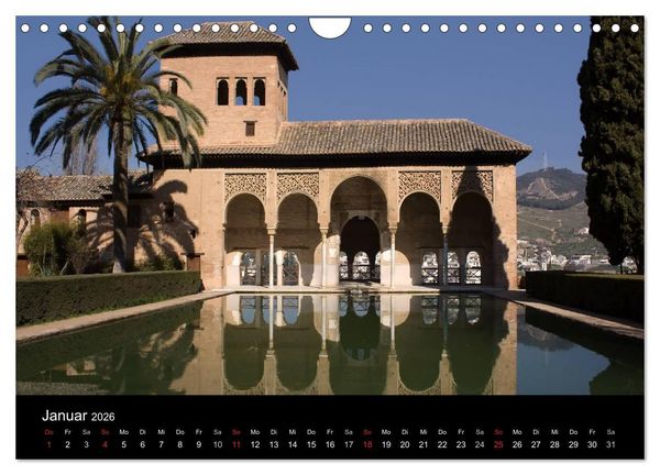 Produktbild: Andalusien (Wandkalender 2026 DIN A4 quer), CALVENDO Monatskalender