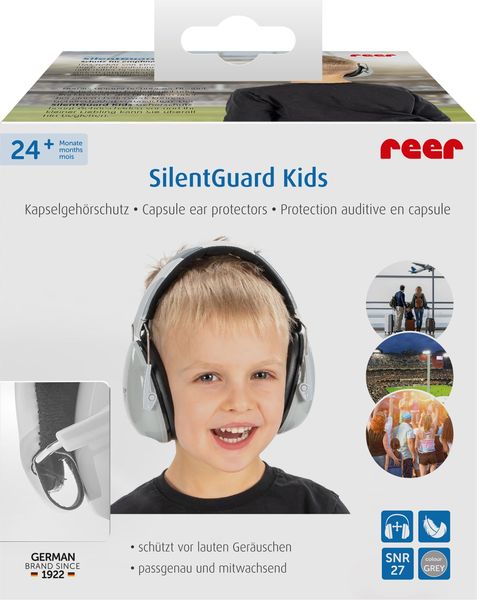 Produktbild: SilentGuard Kids Kapselgeh&ouml;rschutz,grau