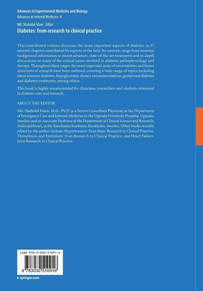 Produktbild: Diabetes: from Research to Clinical Practice
