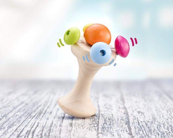 Schmidt Spiele - Selecta - Carello, Stielgreifling, 10,5 cm