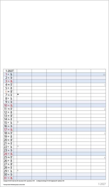 Produktbild: FMB Familienplaner XL 2027