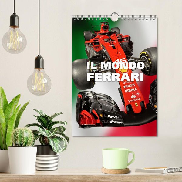 Produktbild: Il Mondo Ferrari (Wandkalender 2026 DIN A4 hoch), CALVENDO Monatskalender