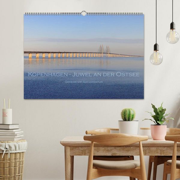 Produktbild: Kopenhagen - Juwel an der Ostsee (Wandkalender 2026 DIN A2 quer), CALVENDO Monatskalender