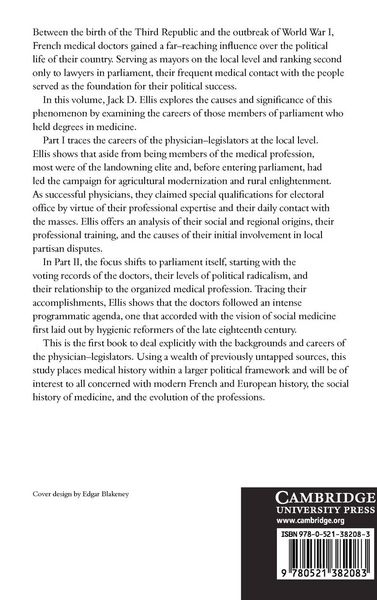 Produktbild: The Physician-Legislators of France