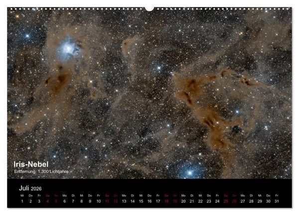 Produktbild: Juwelen des Nachthimmels (Wandkalender 2026 DIN A2 quer), CALVENDO Monatskalender