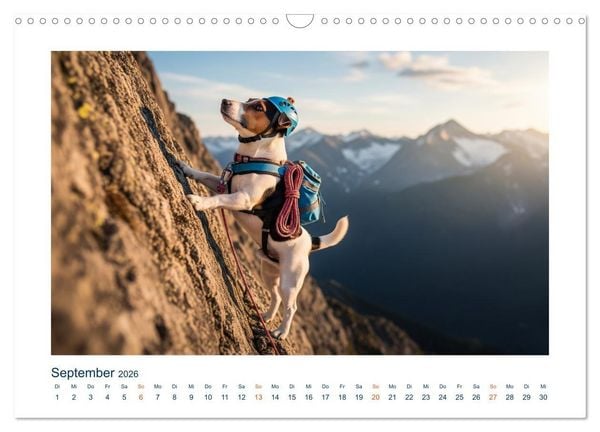 Produktbild: Jack Russel Active (Wandkalender 2026 DIN A3 quer), CALVENDO Monatskalender