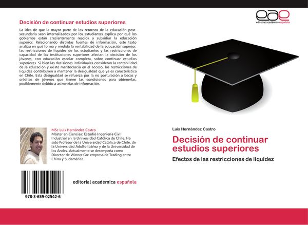 Produktbild: Decisi&oacute;n de continuar estudios superiores